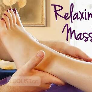 Foot massage for women