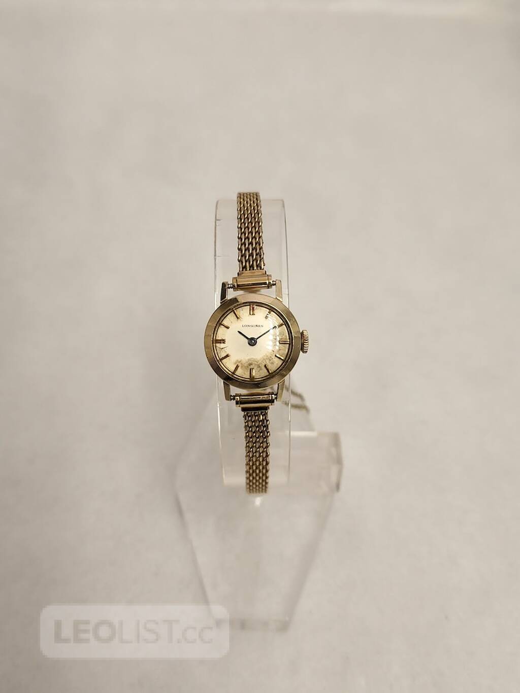 Montre Femme Vintage Watch-it - Fonctionne Avec Pile Neuve - Cadran Argenté Et Doré - Occasion