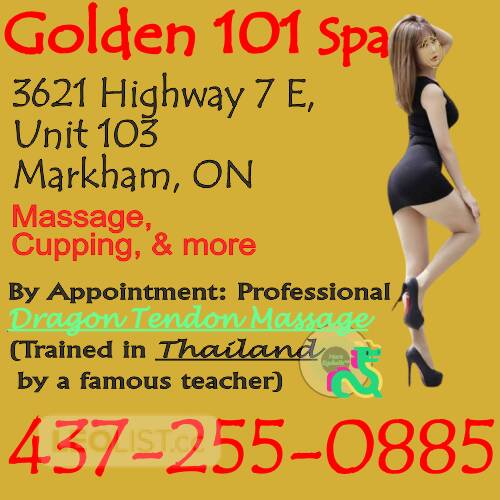Golden 101 Wellness Spa 3621 Highway 7 E, Unit 103 Markham Markham