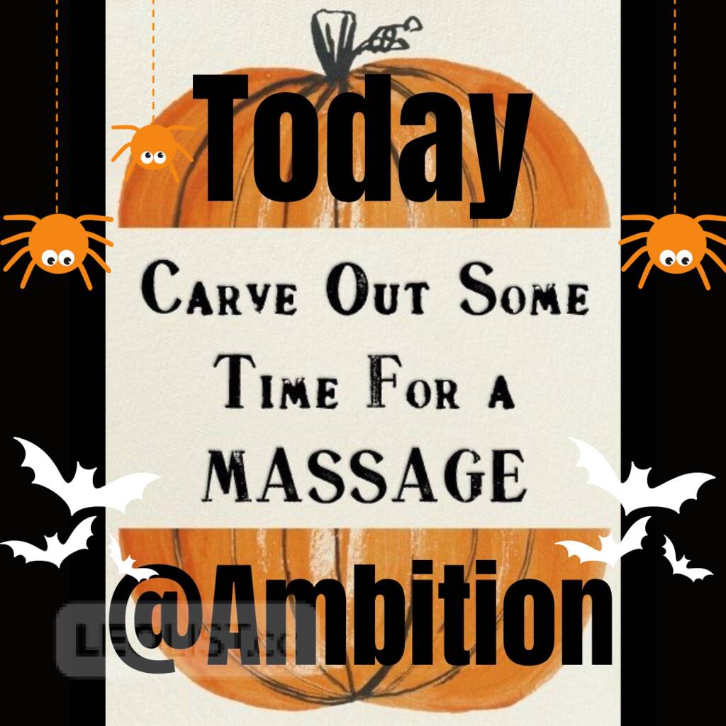 We’ve Got the Tricks & the Treats & the BEST Massage! Cambridge
