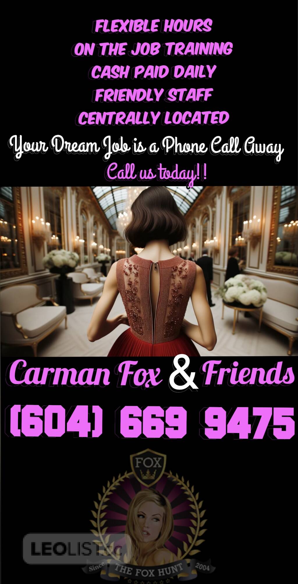 Extremely Busy Licensed Agency * Earn over 1000 Every Day* Vancouver Metro Vancouver Gigs